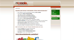 Desktop Screenshot of mtoools.de